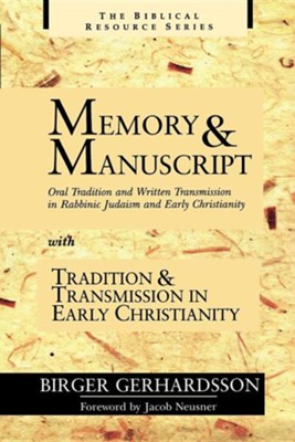 Cover of Memory & Manuscript: Oral Tradition & Written
