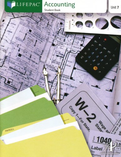 Cover of Accounting Lifepac 7: Adjusting and Closing Entries