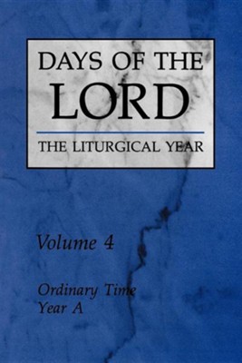 Cover of Ordinary Time, Year A, Vol 4