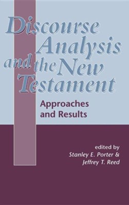 Cover of Discourse Analysis and the New Testament: Approaches & Results