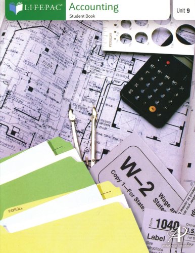 Cover of Accounting Lifepac 9: Payroll Accounting, Taxes, and Reports
