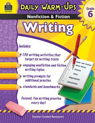 Cover of Daily WarmUps: Nonfiction and Fiction Writing (Grade 6)