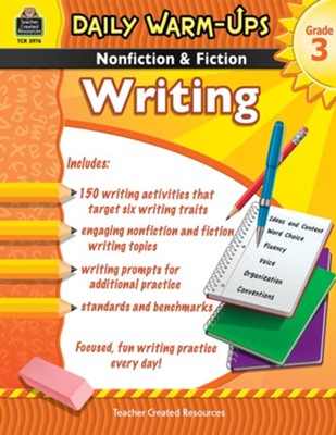 Cover of Daily WarmUps: Nonfiction and Fiction Writing (Grade 3)