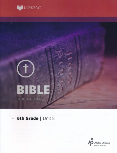 Cover of Lifepac Bible Grade 6 Unit 5: Captivity and Restoration