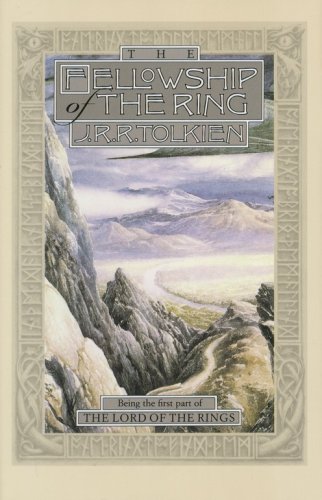Cover of The Fellowship of the Ring: Part One of the Lord of the Rings, Hardcover Anniversary Edition