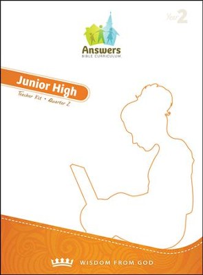 Cover of Answers Bible Curriculum Year 2 Quarter 2 Jr. High Teacher Kit
