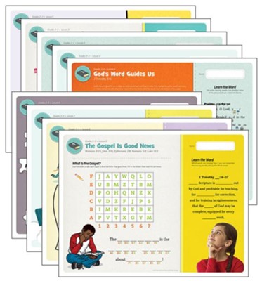 Cover of Answers Bible Curriculum Grades 2-3 Unit 1 Take Home Sheets (1 Pack; 2nd Edition)