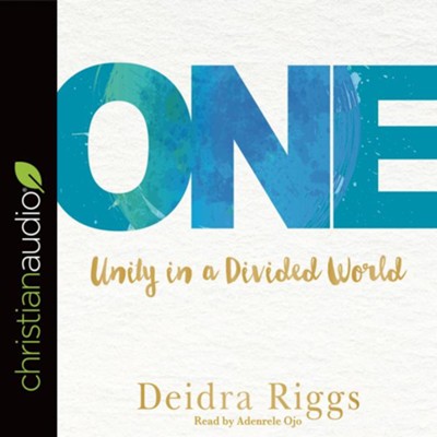 Cover of One: Unity in a Divided World - unabridged audio book on CD