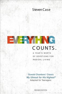Cover of Everything Counts Revised Edition: A year's worth of devotions for radical living / New edition - eBook