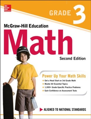 Cover of McGraw-Hill Education Math Grade 3, Second Edition