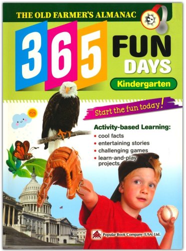 Cover of The Old Farmer's Almanac: 365 Fun Days, Kindergarten