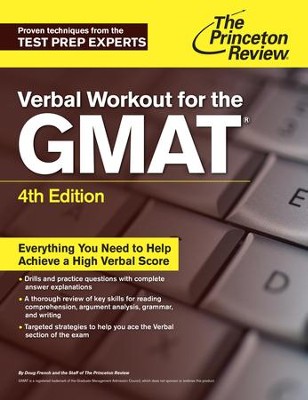 Cover of Verbal Workout for the GMAT, 4th Edition - eBook