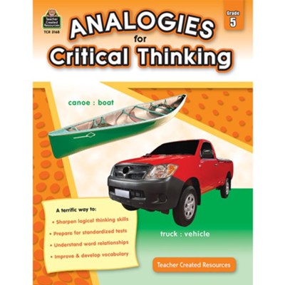 Cover of Analogies for Critical Thinking (Grade 5)
