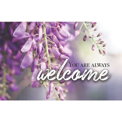 Cover of You Are Always Welcome (Matthew 18:20, KJV) Postcards, 25