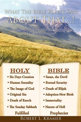 Cover of What the Bible Really Says about That...!