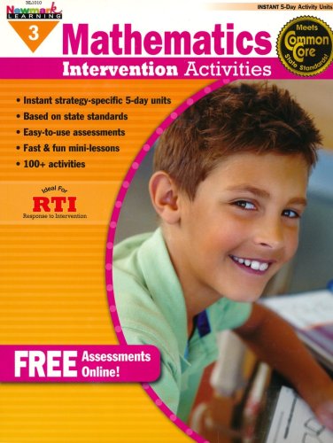 Cover of Mathematics Intervention Activities Grade 3