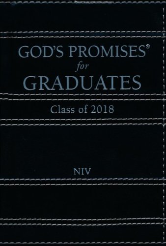 Cover of NIV God's Promises for Graduates, Class of 2018, Hardcover, Black