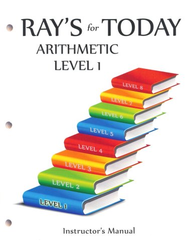 Cover of Ray's for Today: Arithmetic Level 1 Instructor's Manual
