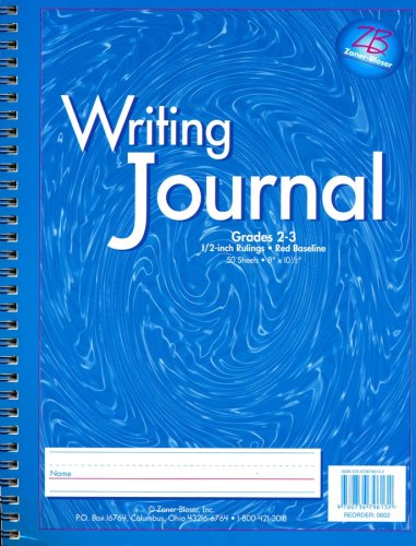Cover of Zaner-Bloser My Writing Journal, Liquid Blue Grades 2-3