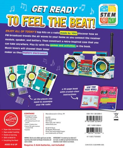 Cover of Radio Boombox Book and Maker Kit