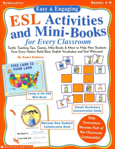 Cover of Easy & Engaging ESL Activities And Mini-Books For Every Classroom