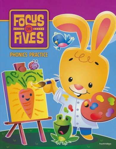 Cover of BJU Press K5 Focus on Fives Phonics Practice (4th Edition)