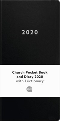 Cover of 2020 Church Pocket Book and Diary, Black