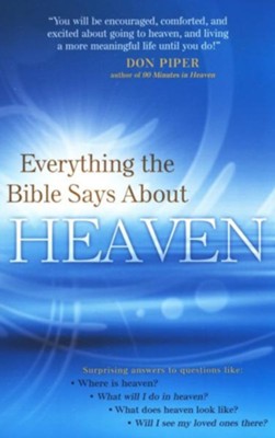 Cover of Everything the Bible Says About Heaven - eBook