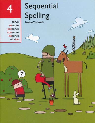 Cover of Sequential Spelling Level 4 Student Workbook, Revised Edition