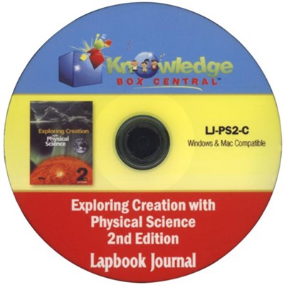 Cover of Apologia Exploring Creation With Physical Science 2nd Edition Lapbook Journal PDF CD-ROM