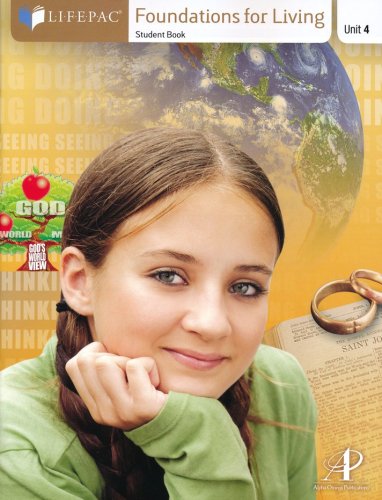 Cover of Foundations for Living Lifepac 4: God's Creation