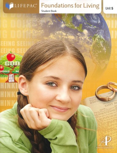 Cover of Foundations for Living Lifepac 5: The Family
