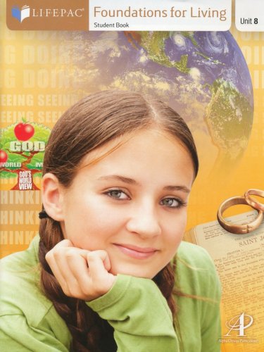 Cover of Foundations for Living Lifepac 8: Christian Education