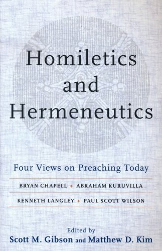 Cover of Homiletics and Hermeneutics: Four Views on Preaching Today