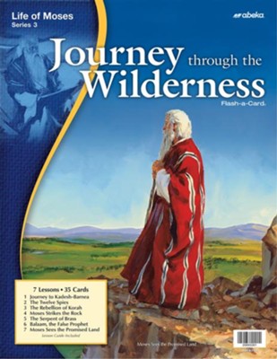 Cover of Journey Through the Wilderness Flash-a-Card