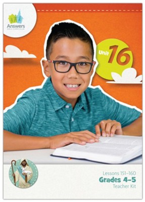 Cover of Answers Bible Curriculum Grades 4-5 Unit 16 Teacher Kit (2nd Edition)