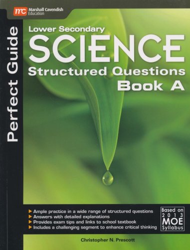 Cover of Lower Secondary Science Matters Structured Questions Volume A