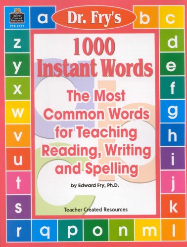 Cover of A Guide For Using Dr. Fry's 1,000 Instant Words in the Classroom, Grades 1-3