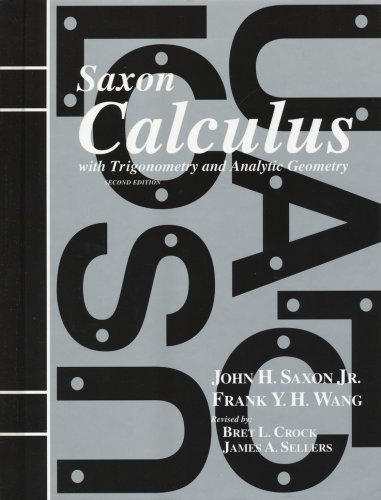 Cover of Saxon Calculus Homeschool Kit with Solutions Manual