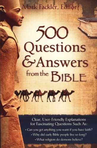 Cover of 500 Questions & Answers from the Bible-Explaining the Mysteries of Scripture