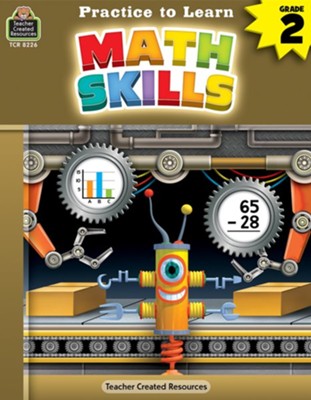 Cover of Practice to Learn: Math Skills (Grade 2)