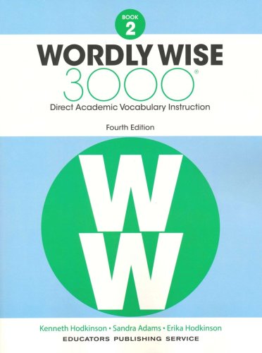 Cover of Wordly Wise 3000 Book 2 Student Edition (4th Edition; Homeschool Edition)