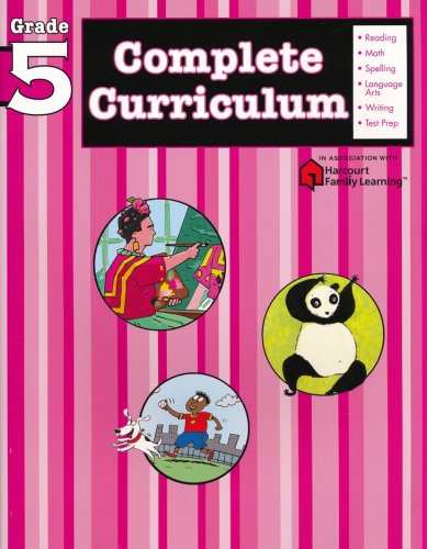 Cover of FlashKids Complete Curriculum Workbook: Grade 5