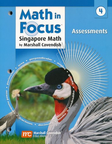 Cover of Math in Focus: The Singapore Approach Grade 4 Assessments