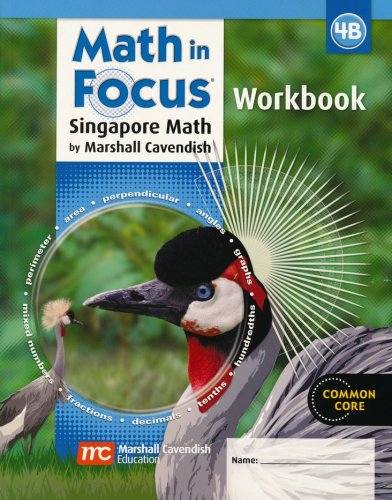 Cover of Math in Focus: The Singapore Approach Grade 4 Student Workbook B