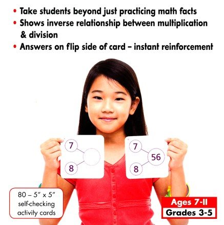 Cover of Number-Bonds Activity Cards: Multiplication/Division, Grades 3-5