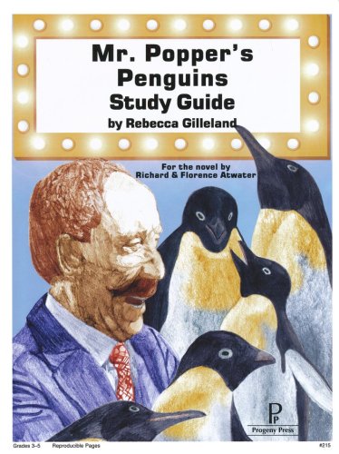 Cover of Mr, Popper's Penguins Progeny Press Study Guide, Grades 3-5