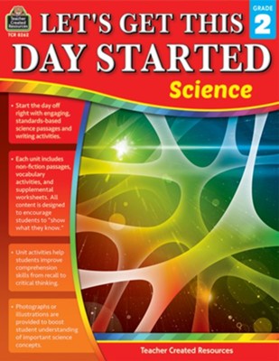 Cover of Let's Get This Day Started: Science (Grade 2)