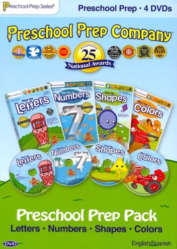 Cover of Preschool Prep 4-DVD Pack