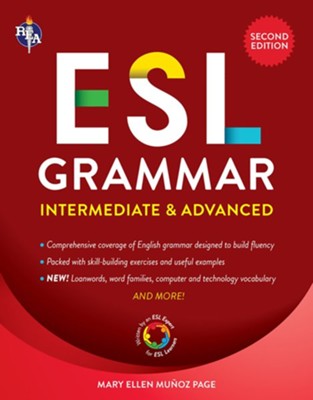 Cover of ESL Grammar: Intermediate & Advanced (Second Edition, Revised)